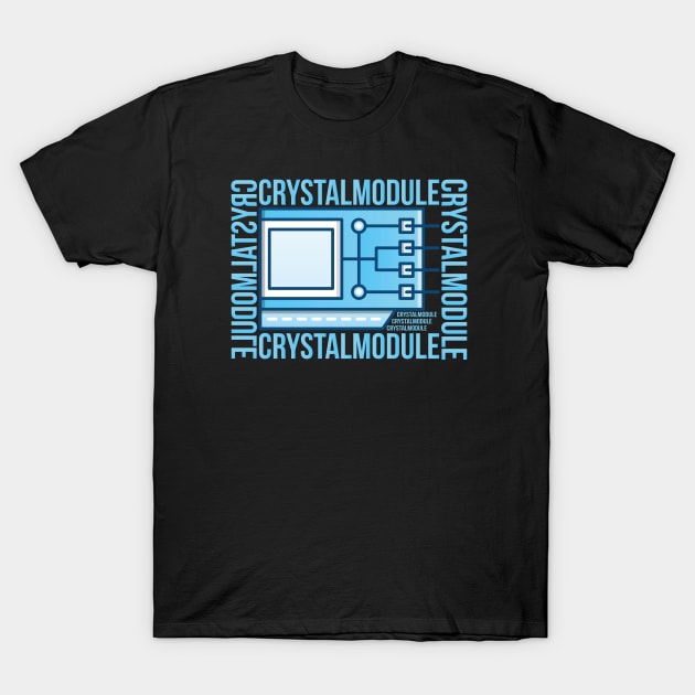 crystal module T-Shirt by AbstractA